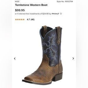 Ariat size 13 kids boots. Used-great condition